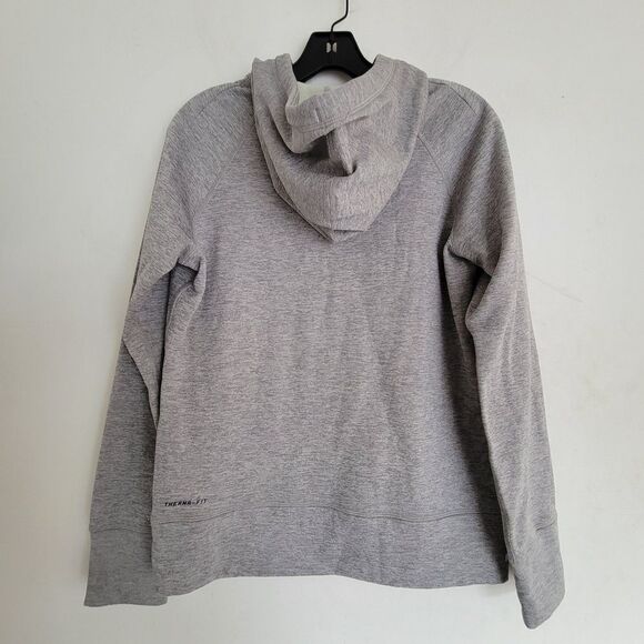 Nike Therma Fit Giants World Series Champions Heather Gray Hoodie Sweatshirt Med - Picture 3 of 16